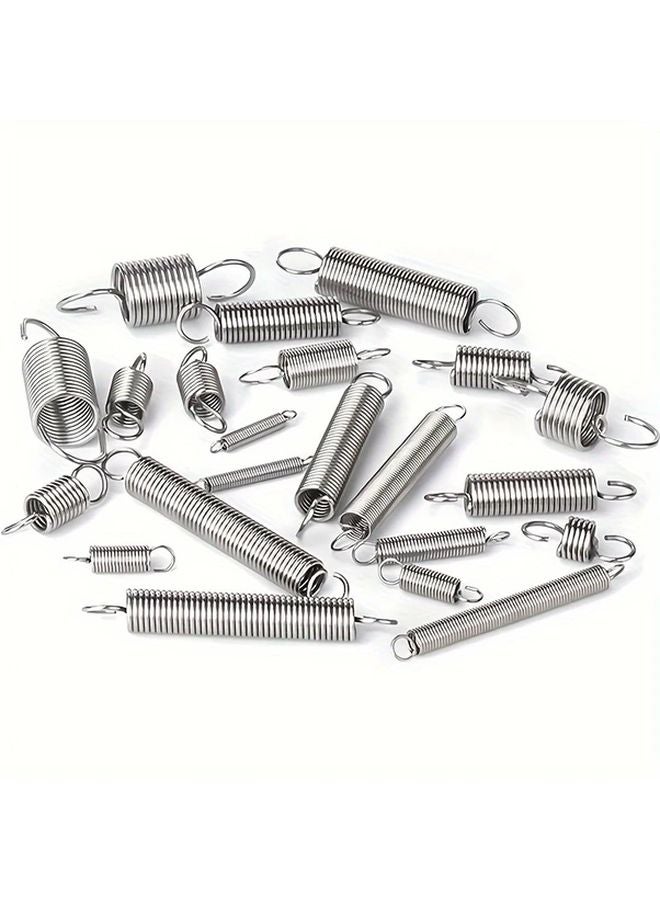 200pcs Metal Steel Spring Set Compression Tension Springs Hardware Accessory Kit With Case - Image 2