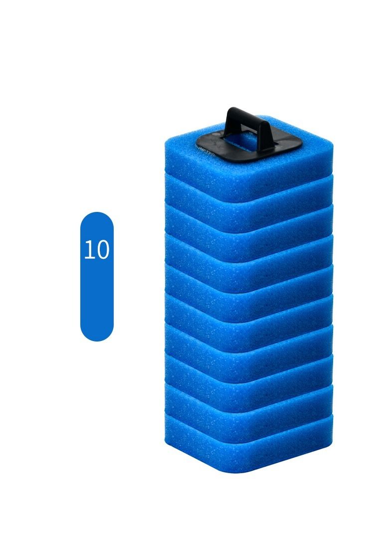 اي ام زد جي منظف وعاء المرحاض ، فرشاة للاستعمال مرة واحدة مع 10 مناديل مبللة لعصا المرحاض للتنظيف - Image 2