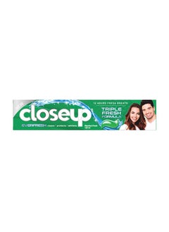 Closeup Menthol Fresh Triple Fresh Formula Gel Toothpaste Green 120ml 