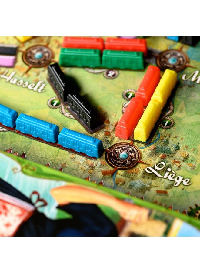 Days of Wonder Ticket To Ride Nederland Board Game Expansion ; Train Routebuilding Strategy Game ; Fun Family Game For Kids And Adults ; Ages 8+ ; 25 Players ; Avg. Playtime 3060 Minutes ; Made By Days Of Wonder - Image 5