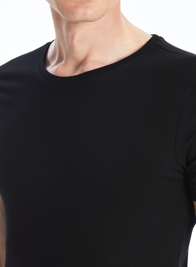 LC WAIKIKI Crew Neck Short Sleeve Men's Undershirt  - Image 3