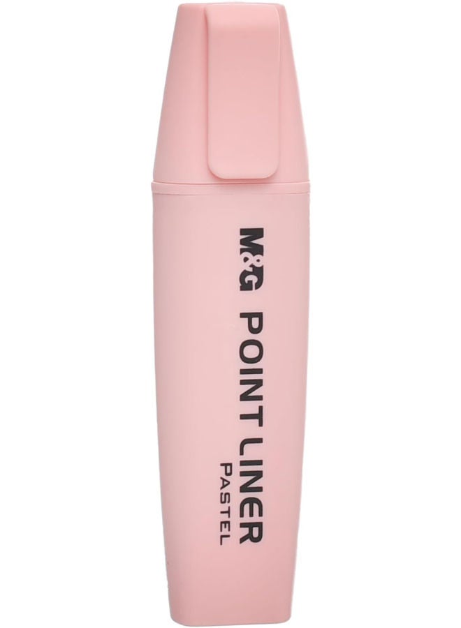 M&G Highlighter Pen, Bright and Soft Highlighting, Chisel Tip Pastel - Image 1