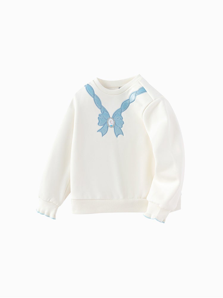 Balabala Girls' Sweatshirt With Embroidery - Image 1