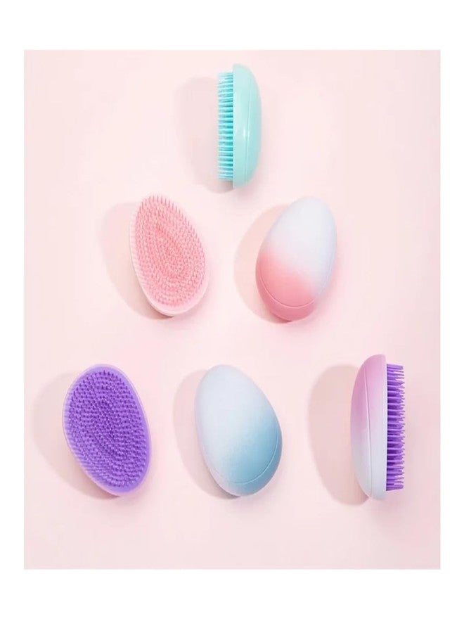 Digital Shoppy Small Solid Color Cute Hairdressing Comb (Grape Purple) - Image 5