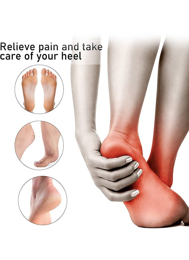 Lemon Plantar Fasciitis Socks with Arch Support Heel Protector for Plantar Fasciitis and Heel Pain Relief, Achilles Tendinitis, Dry Cracked Heels, Cushioned Heel Cups for Men & Women, 1 Pair  - Image 2