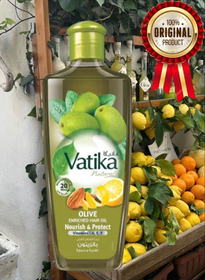 VATIKA Vatika Naturals Olive Enriched Hair Oil Clear 200ML 