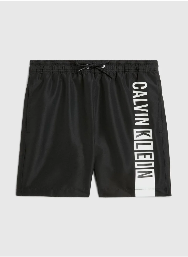 CALVIN KLEIN Kids Logo Swim Shorts