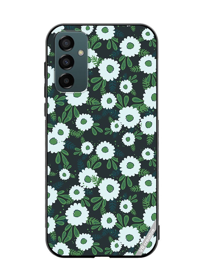 VR CREATIVE Protective Case Cover For Samsung Galaxy F23 Floral Pattern Based On Traditional Folk Art Ornaments Design Multicolour - Image 1