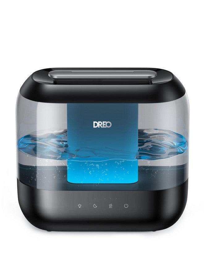 Dreo Dreo Humidifiers for Bedroom, Top Fill 4L Supersized Cool Mist Humidifier with Oil Diffuser and Nightlight, 32H Runtime, Quiet Ultrasonic Humidifiers for Home, Large Room, Baby Nursery and Plants  - Image 1