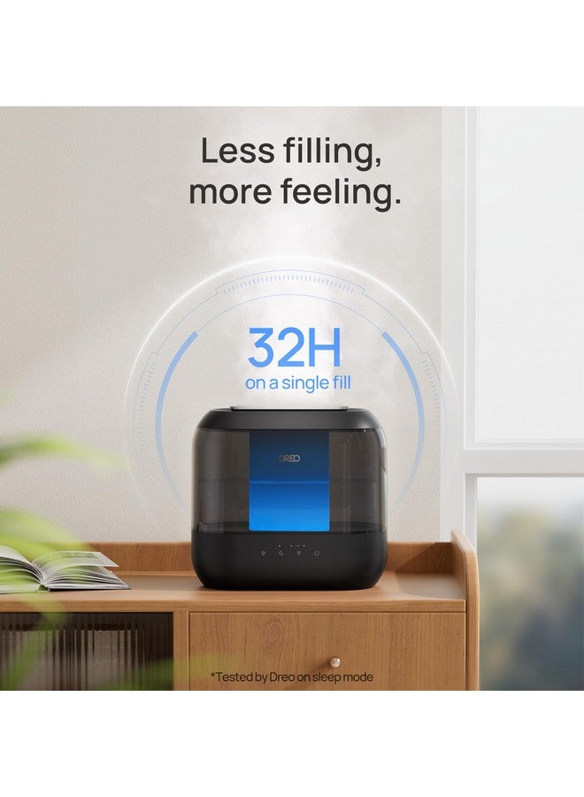 Dreo Dreo Humidifiers for Bedroom, Top Fill 4L Supersized Cool Mist Humidifier with Oil Diffuser and Nightlight, 32H Runtime, Quiet Ultrasonic Humidifiers for Home, Large Room, Baby Nursery and Plants  - Image 2