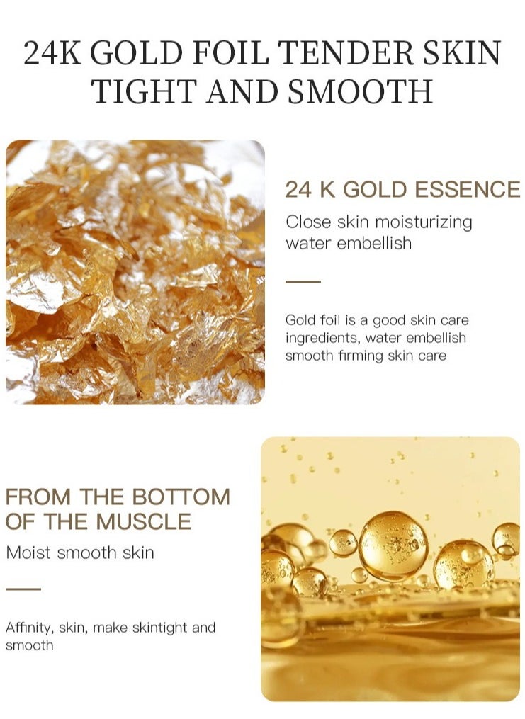 Kormesic 24K Gold Skincare Set  Gentle Cleansing, Deep Nourishment & Radiant Skin  - Image 5
