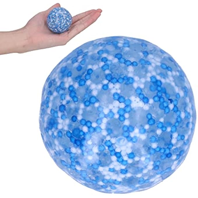 Cryfokt Stress Relief Squeeze Ball Tear Resistant Decompression Toy for Children Above 3 Years Old (Blue) - Image 5