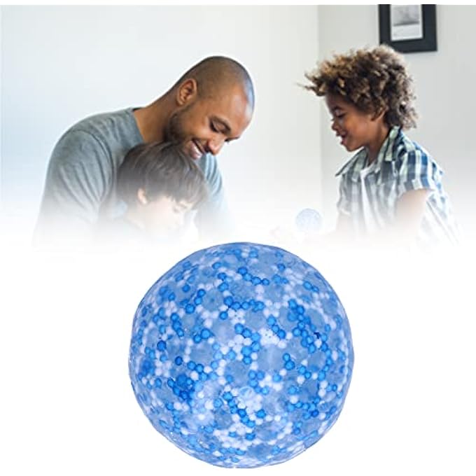 Cryfokt Stress Relief Squeeze Ball Tear Resistant Decompression Toy for Children Above 3 Years Old (Blue) - Image 3