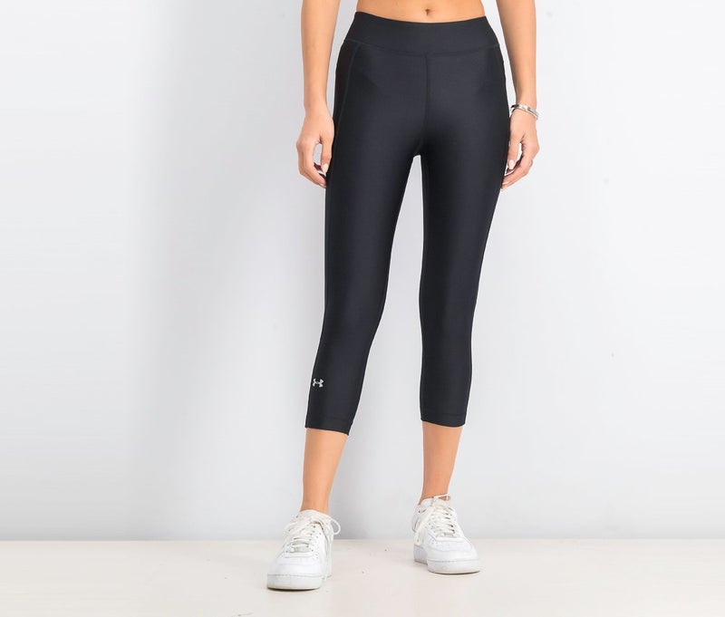 UNDER ARMOUR كابري درع حراري للنساء، أسود - Image 1