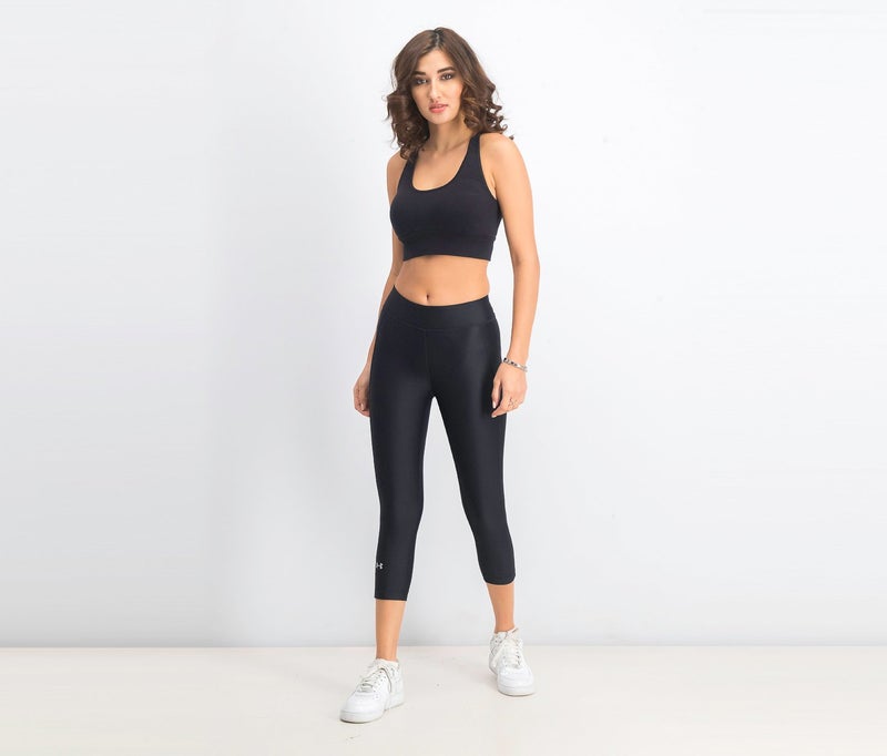 UNDER ARMOUR كابري درع حراري للنساء، أسود - Image 2