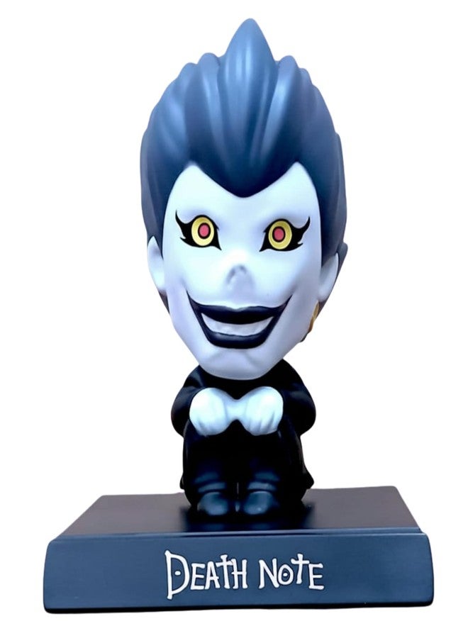 Abelestore Ryuk Bobble Head for Death Anime Note Car Dashboard with Mobile Holder Action Figure Toys Collectible Bobblehead Showpiece for Office Desk Toy for Kids and Adults Multicolor - Image 1