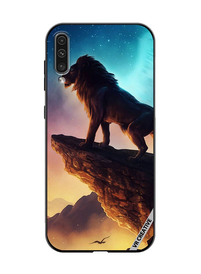 VR CREATIVE Protective Case Cover For Samsung Galaxy A50/A50s Lion King Design Multicolour - Image 1