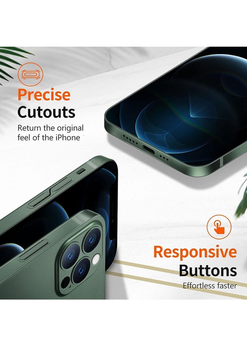 Raxoom iPhone 13 Pro Max Slim Case,Paper-Thin Matte Finish Skin Back Case [Anti-Fingerprints& Non Yellowing] Ultra Protective Cover - Image 5