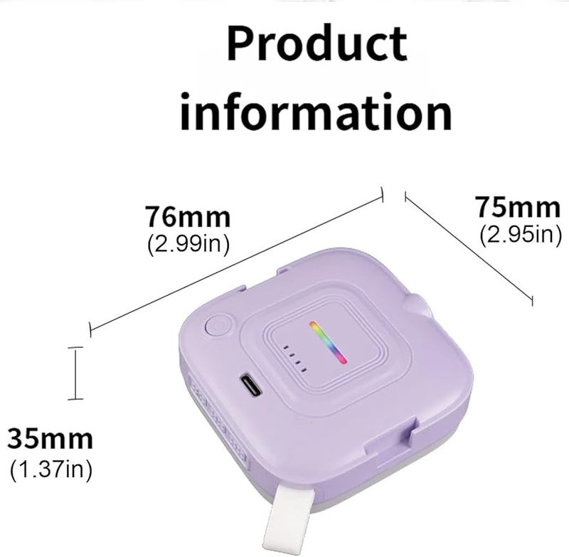 Black Portable LED Phone Camera Light with Flexible Clip for Indoor Outdoor Shooting - Image 5