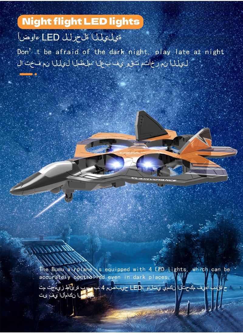 Remote Control Plane-2.4G-EPP Foam Toy-Remote Control Plane Enthusiasts-Children’s Gift Birthday Gift-34*26.5*11 cm  - Image 4