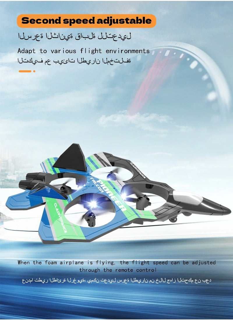 Remote Control Plane-2.4G-EPP Foam Toy-Remote Control Plane Enthusiasts-Children’s Gift Birthday Gift-34*26.5*11 cm  - Image 5