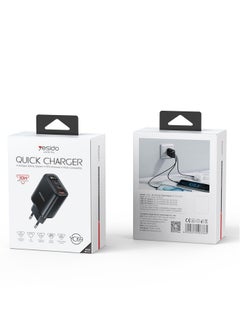 Beauenty European standard PD30W charger ultra-fast charging 3.4A multi-port charging head is suitable for Apple Android mobile phone.  - Image 1