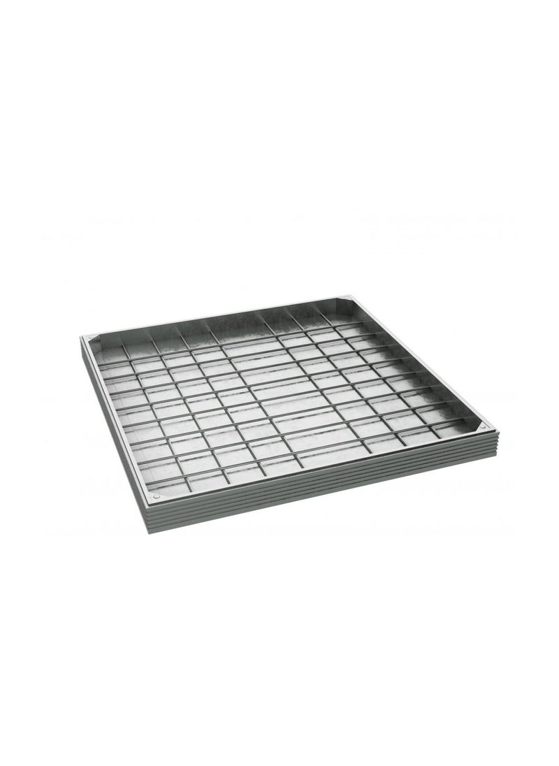 EMC - EMC Aluminum Manhole Cover Recessed Type 30 X 30 (For Tiles Marble) - Image 1
