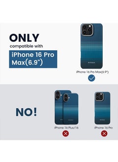 iPhone 16 Pro Max Tactile Woven case Aramid Fiber MagSafe Slim & Light Case Less Touch Feeling StarPeak MagEZ Case/ Over the Horizon Blue Black - pzsku/Z147D640E41C7EE6DE827Z/45/_/1740642811/8e040ba3-4103-4c24-bb6f-677c6131abc2