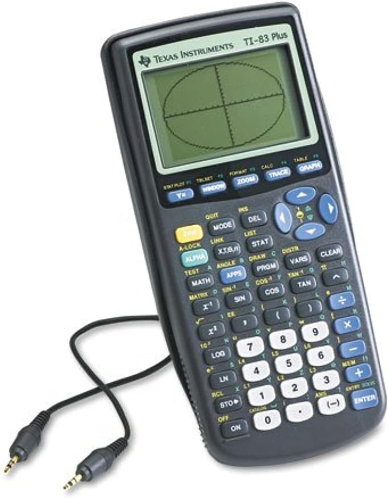 Texas Instruments TI-83 Plus Programmable Graphing Calculator - Blue