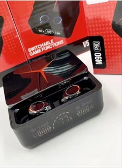 Generic M90 PRO Earbuds BLACK  - Image 3
