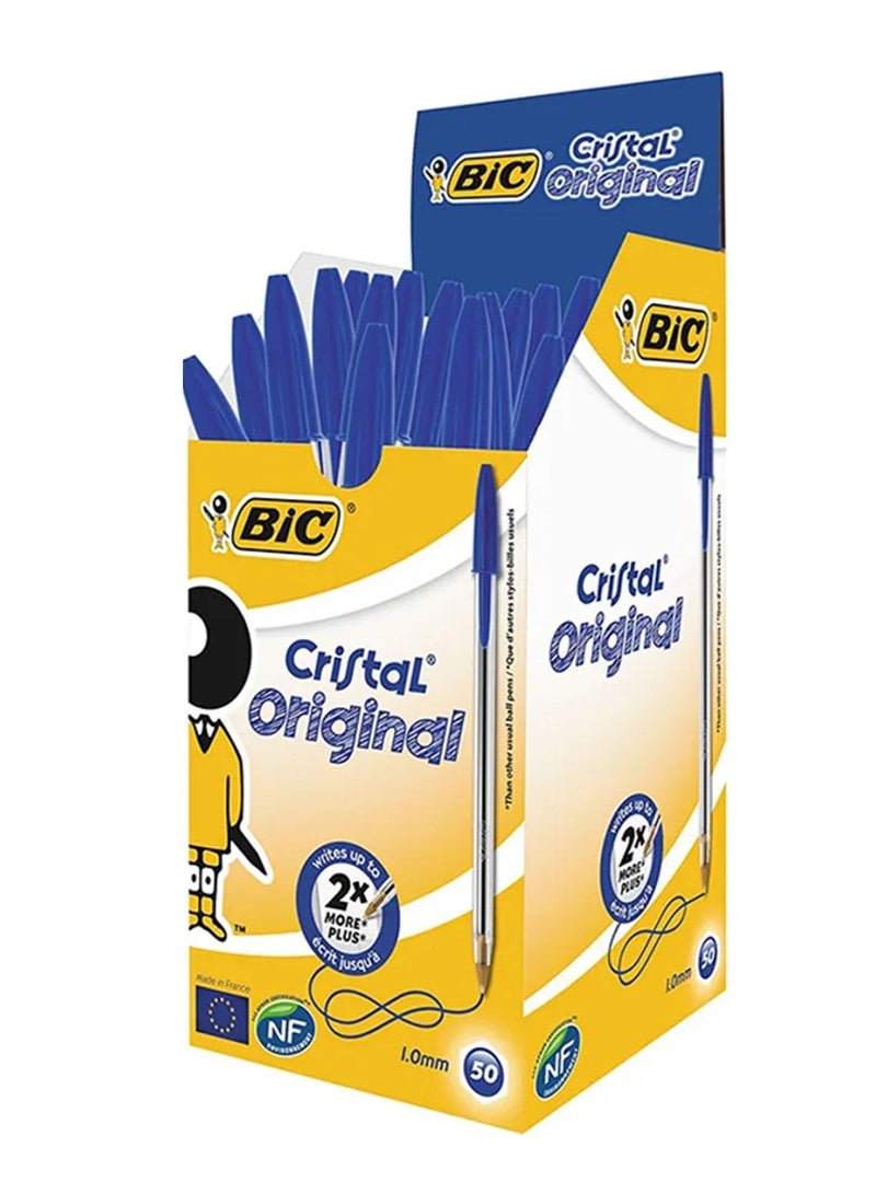 Bic قلم حبر كريستال متعدد الألوان 200 قطعة - Image 2