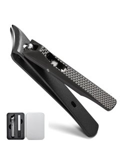 Excefore Angled Nail Clippers, Nail Clippers for Thick Nails Cutter for Ingrown Manicure Set, Slant Curved Blade Nail Cutters Ingrown Nail Pain Relief Tool For Podiatrists Toenail Slant Nail Cutter  - Image 1