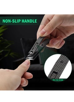 Excefore Angled Nail Clippers, Nail Clippers for Thick Nails Cutter for Ingrown Manicure Set, Slant Curved Blade Nail Cutters Ingrown Nail Pain Relief Tool For Podiatrists Toenail Slant Nail Cutter  - Image 4