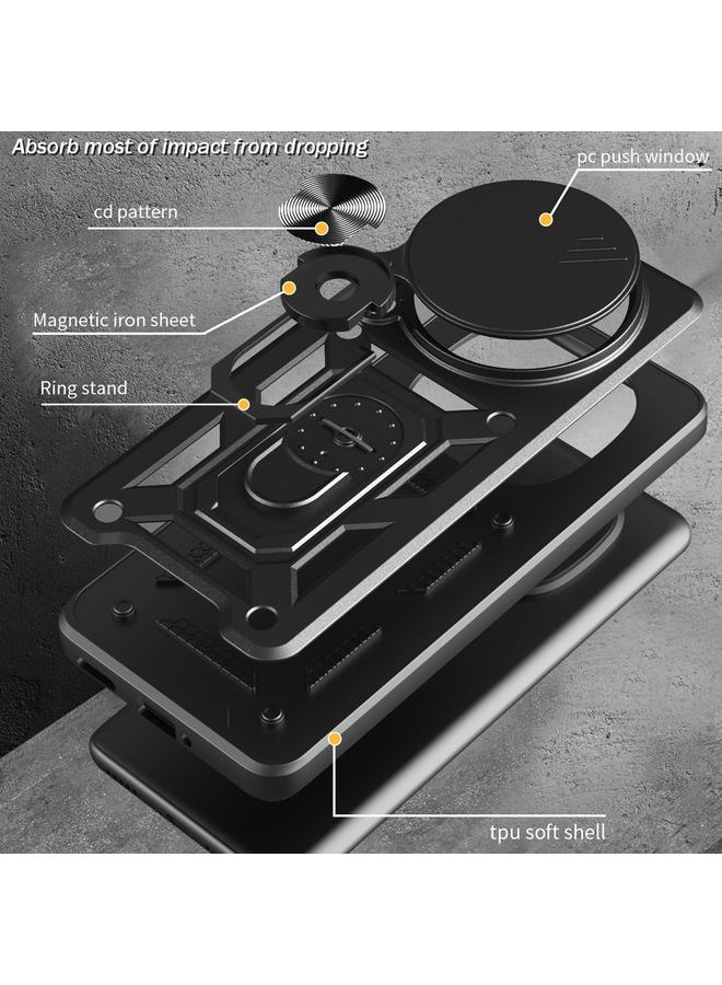 إيروريكس جراب لهاتف Redmi Note 14 Pro+ 5G بتصميم غطاء كاميرا منزلقة مصنوع من مادة TPU+PC - Image 3