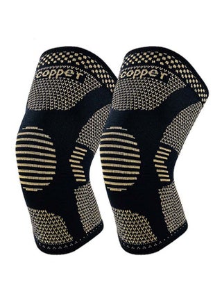 Copper Knee Brace for Knee Pain, Knee Support with Patella Pad & Side Stabilizers, Compression Knee Sleeve for Sport, Workout, Arthritis, ACL, Joint Pain Relief, Meniscus Tear - pzsku/Z147DFFEE991D21A0DE1CZ/45/_/1710760927/ca62af29-76e6-4395-b9ad-53ea22082cc2