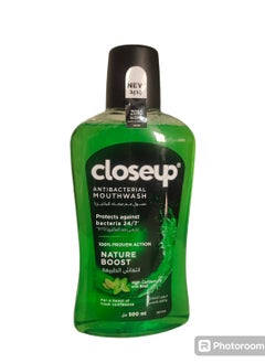 Close Up Antibacterial Mouthwash Protects Against Bacteria, 500ml  - Image 1