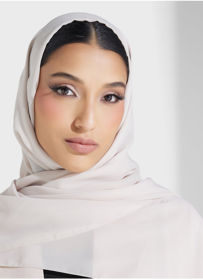 hayas closet Collar Neck Printed Flared Sleeve Abaya  - Image 4