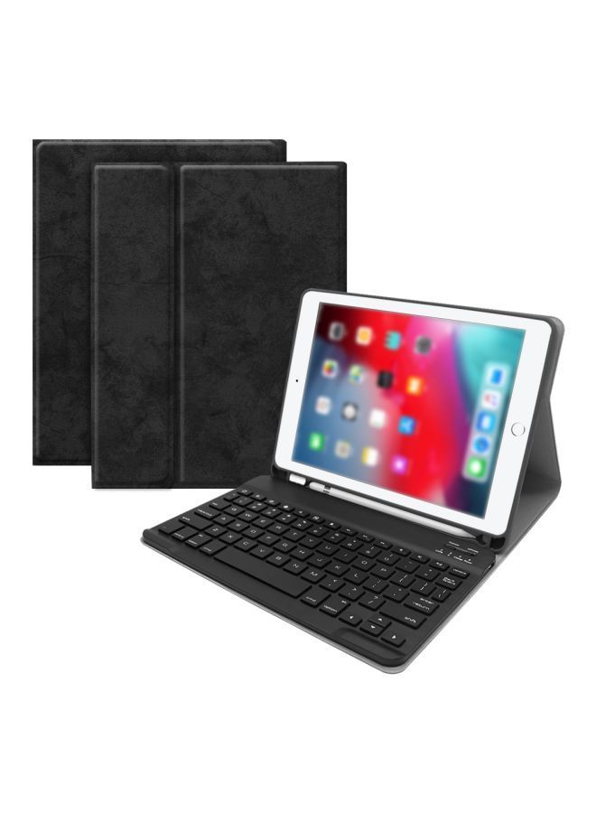 NIBEMINENT Keyboard Case Cover For Apple iPad Air 1/iPad 2/iPad Pro 9.7-Inch Black 