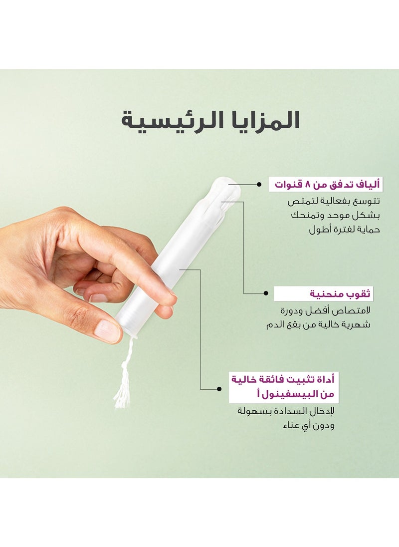 Sirona - Sirona Regular Flow Tampons with Applicator - 16 Pieces | Made in Europe | Ultra Soft & Comfortable | Highly Absorbent | BPA Free | FDA Approved - Image 1