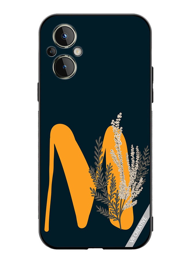 VR CREATIVE Protective Case Cover For OnePlus Nord N20 5G Alphabet M(113) Design Multicolour - Image 1