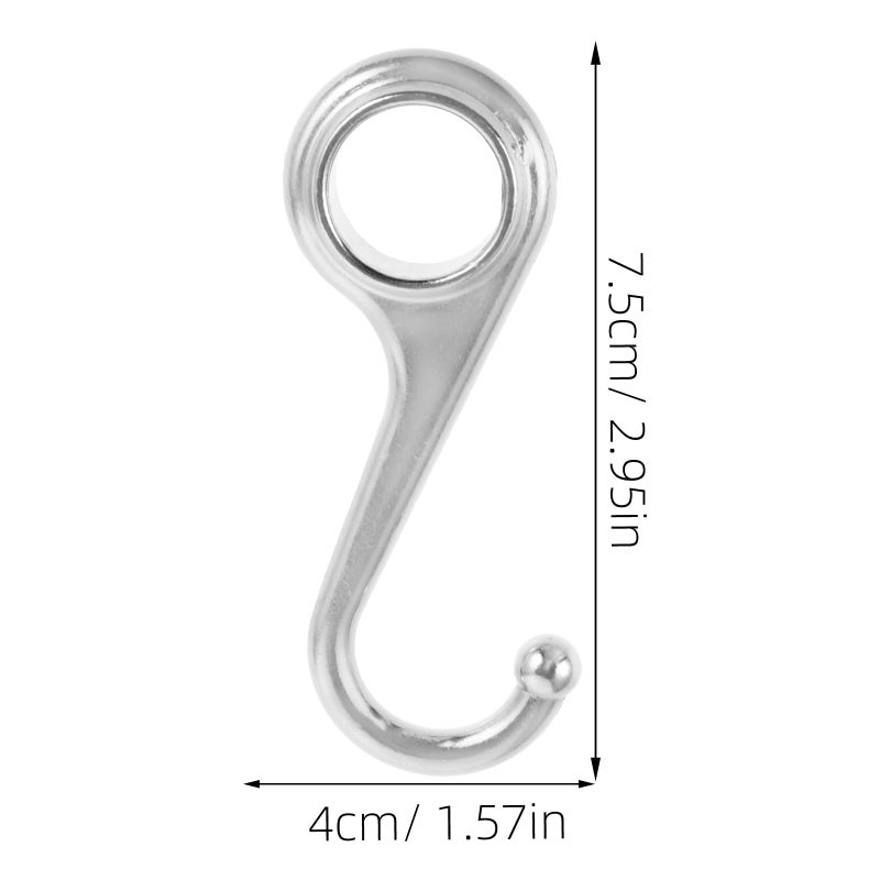 Metal Key Hooks Set of 5 for Wall Kitchen Bathroom Towel Coat Hat Organizer - Image 3