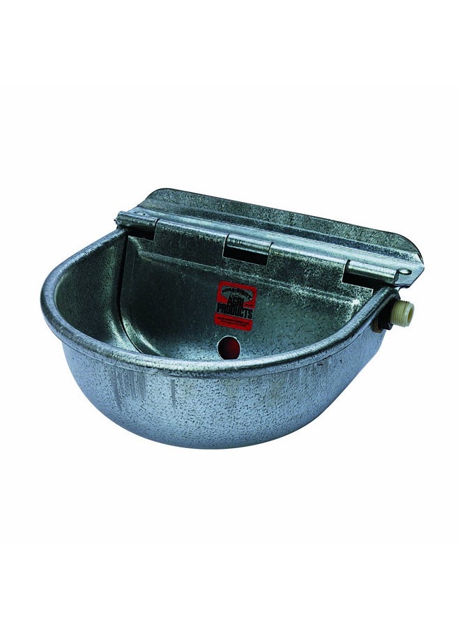 Little Giant - 88Sw All Purpose Automatic Stock Waterer For Horses, Cattle And Other Outside Animals; 10" X 10.75" X 5.5", Heavy Gauge, Prime Quality Drawn, Galvanized Steel; Connects 1/2" Pipe/Hose - Image 1
