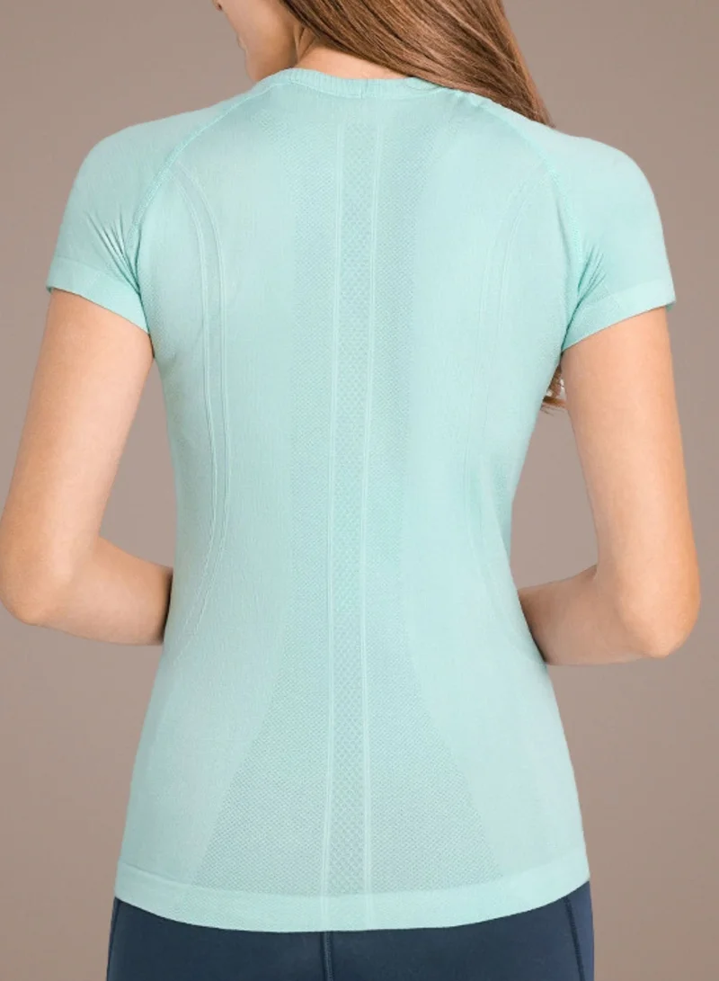 THUGFIT Vortex Tee Ladies T-shirt - blue