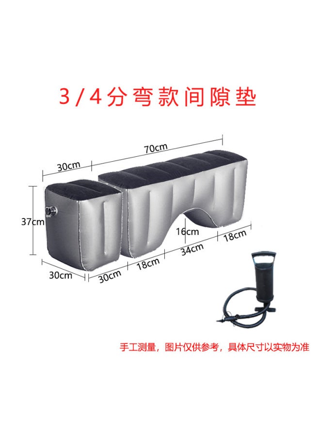 Car Inflatable Bed Car Rear Gap Cushion Car Suv Business Car Rear Seat Sleeping Footstool Filling Cushion