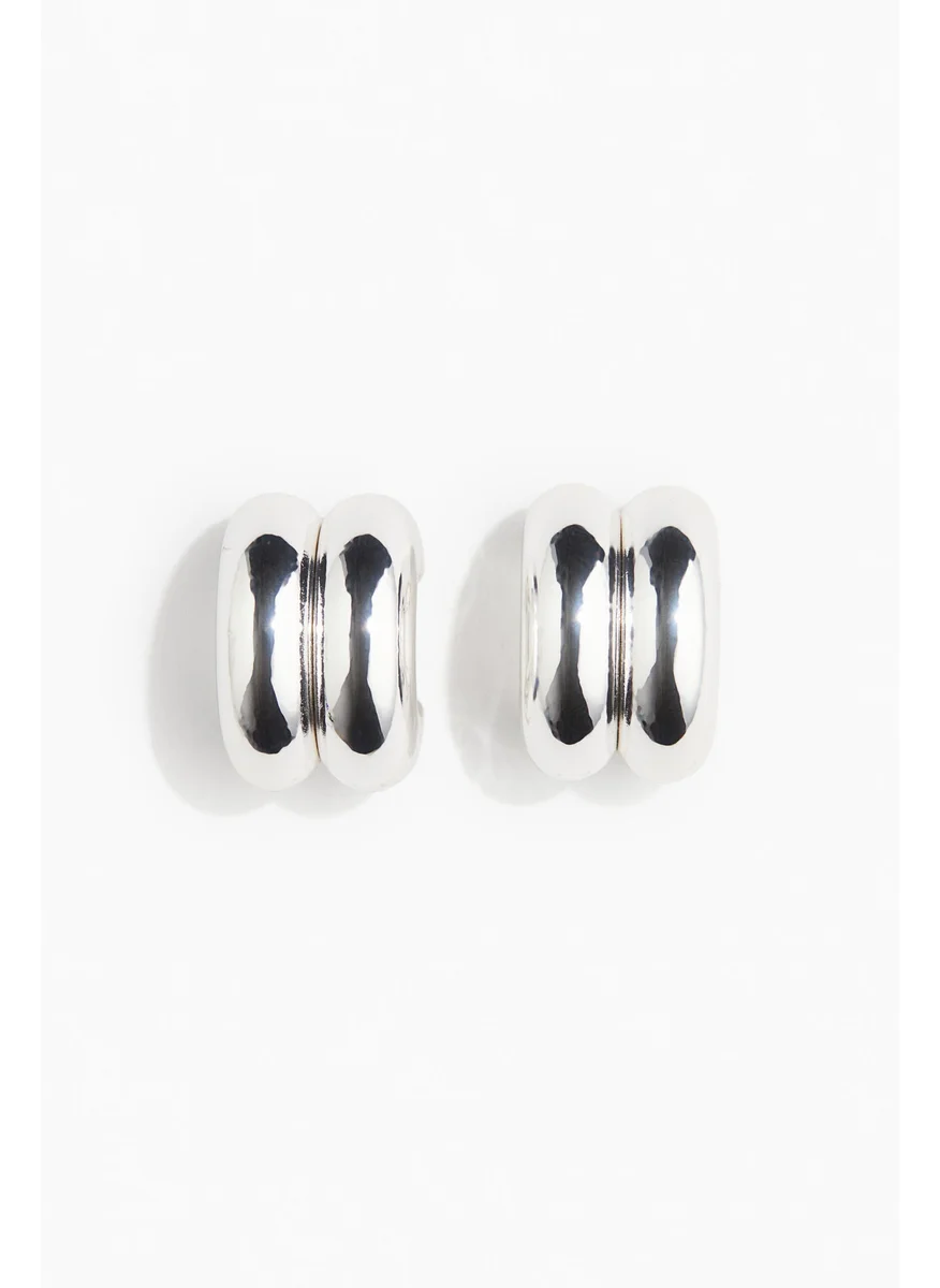 اتش اند ام Double Hoop Earrings