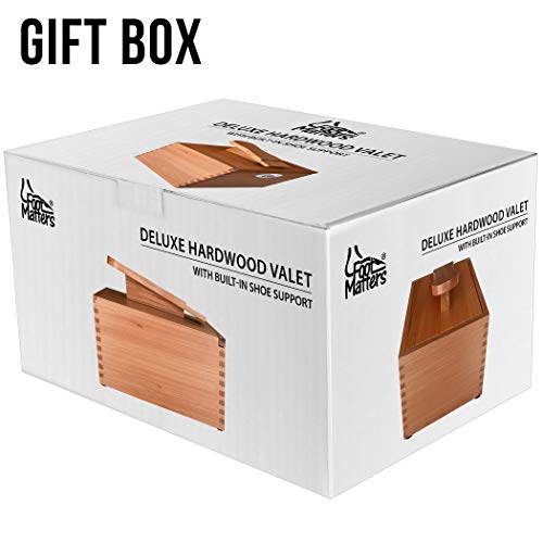 FOOTMATTERS Hardwood Boot & Shoe Care Shine Box - Shine Box Only - Image 5