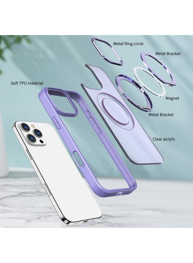 S-TOP Case For iPhone 16 Pro Max Wing Series MagSafe Magnetic Ring Holder Phone Case - Image 4