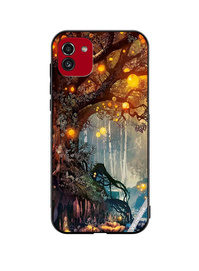 VR CREATIVE Protective Case Cover For Samsung Galaxy A03 Nature Design Multicolour - Image 1