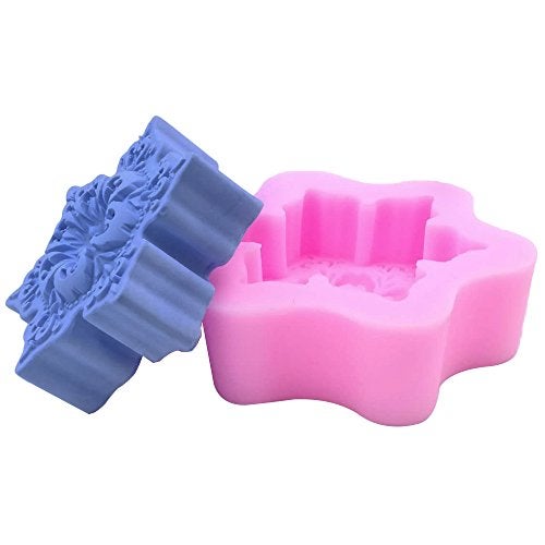Monqui Snowflake Christmas Silicone Mold for Handmade Soap, Crafts, Candle, Chocolate, Muffins, Ice - Image 2