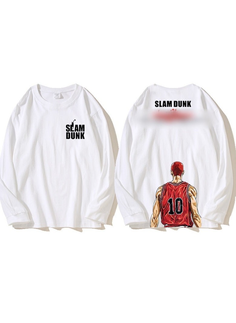 KUYING New Anime Slam Dunk Long Sleeve T-shirt  - Image 1